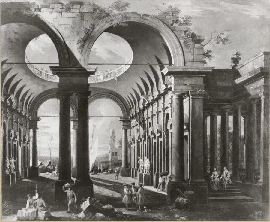 L'arrivo delle merci dei turchi - Palazzo Contarini Fasan